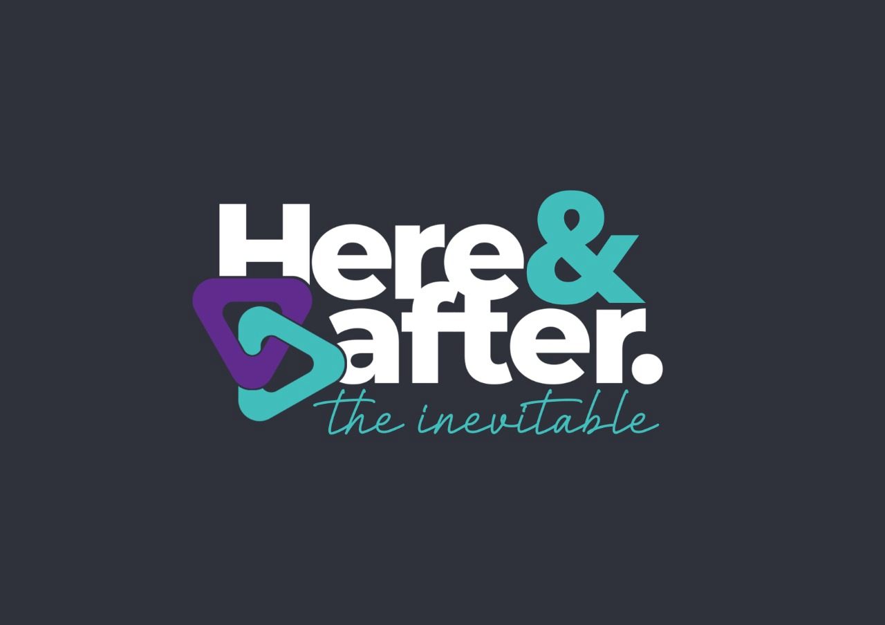 Here and After logo